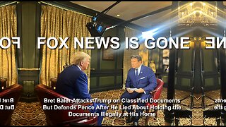 Bret Baier Attacks Trump on Classified Documents But Defends Pence