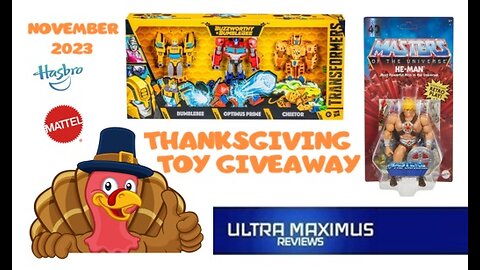 🦃 Thanksgiving Toy Giveaway | November 2023