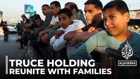 Truce holding: Thousands rush to reunite with families