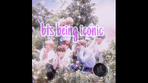 BTS being iconic