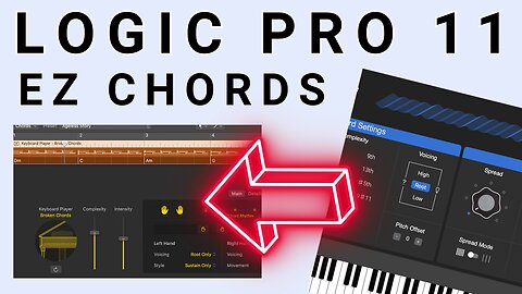 Logic Pro 11 Chord Track + FREE Scaler Alternative | Chordable Endless Progressions for Songwriting