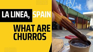 Spain Breakfast in La Línea-Churros