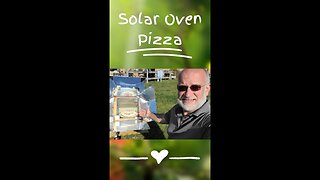 Can you cook a Pizza in a Solar Oven in Cold Weather #Shorts