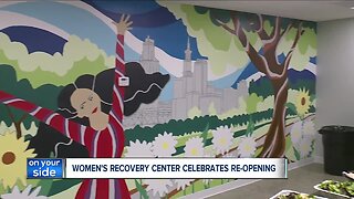 Women's recovery center celebrates re-opening