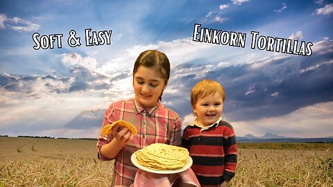 How To Make Ancient Grain Soft And Easy Einkorn Tortillas (in the Kitchen with Kaitlyn)