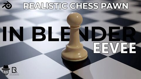 Realistic Chess Pawn in Blender Eevee Tutorial | DQ Design in Tamil