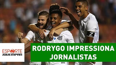 JOGA MUITO! RODRYGO deixa jornalistas impressionados!