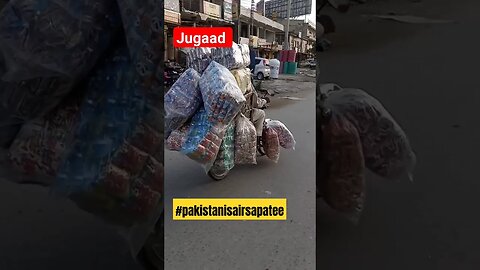 what's a jugaad on bike...#viralvideo #ytshortsvideo #satisfying @pakistanisairsapatee