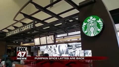 Are you ready for fall? Starbucks is bringing back Pumpkin Spice Lattes today