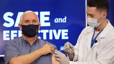 VP Pence, Second Lady, Surgeon General Get COVID-19 Vaccines