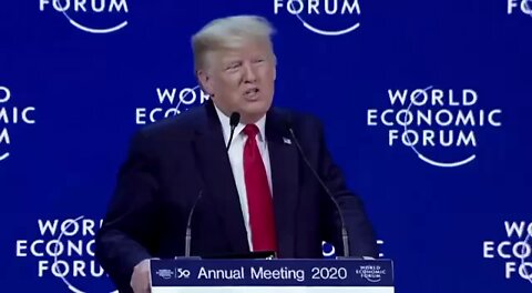 Trump blasts Depopulation Agenda and globalist ‘Prophets of Doom’ at WEF