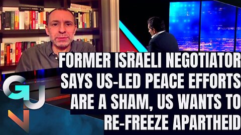 Gaza: US-led Peace Efforts Are A SHAM, US Wants To Re-Freeze Apartheid Reality (Daniel Levy)