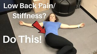 Low Back Pain/Stiffness? Do This! | Dr K & Dr Wil