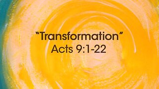 Acts 9 : 1-22 Sunday Teaching (06/23/24) Pastor Greg Tyra