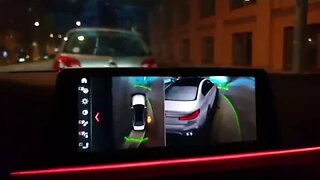 BMW M5 Competition Parking Assistant Plus with 3D view and gesture control, no more wheelscratches!
