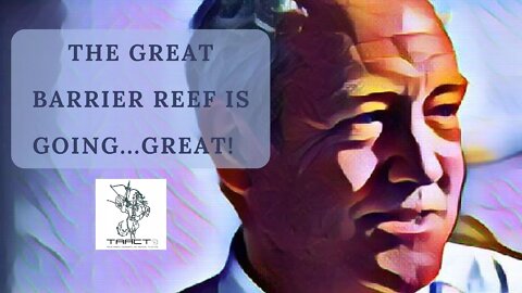 Patrick Moore discusses the Great Barrier Reef with Australian youth.