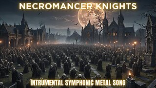 Necromancer Knights - Instrumental Symphonic Metal Song , Epic Gothic Doom Heavy Metal