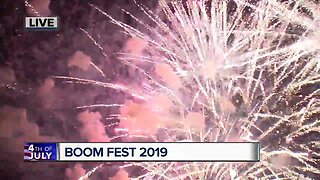 WATCH: Boom Fest 2019 fireworks show at Jenks Riverwalk