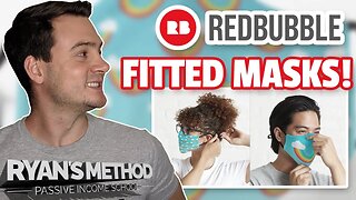Redbubble Fitted Masks Tutorial + Review