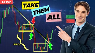 Going with the Market Flow and take all the possible trades - Binary option in Pocket option