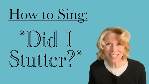 How to Sing: Articulation