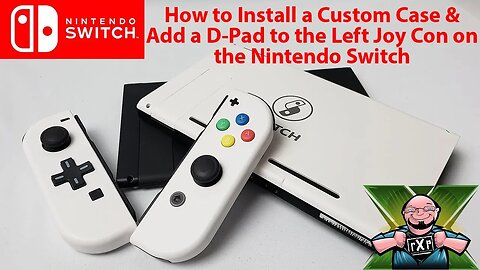 How to Install the Basstop Custom Case & D-Pad on the Nintendo Switch Joy Cons & Switch