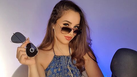Tapping Sunglasses Relaxing Sounds for a Peaceful Sleep 😴 ASMR