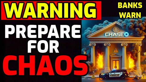 RED ALERT!! Largest BANK in USA issues URGENT EMERGENCY WARNING - PREPARE NOW!!