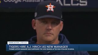 Detroit Tigers hire A.J. Hinch to be team's new manager on multi-year deal
