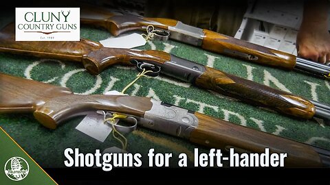 What’s the right shotgun for a left-hander?