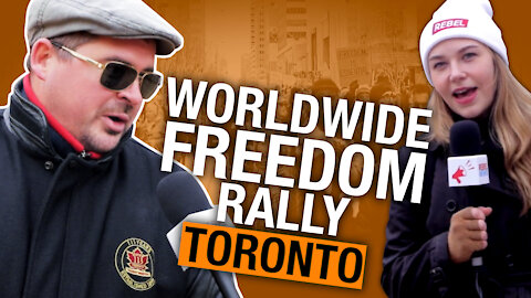 What are you asking for? | Speaking with protesters at Toronto's World Wide Rally for Freedom