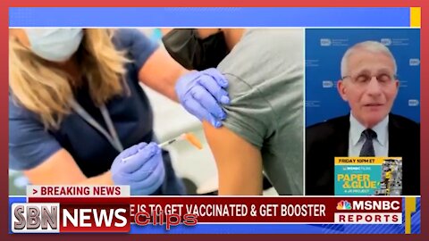 Fauci - "Bottom Line is to Get Vaccinated & Get Booster - 5474