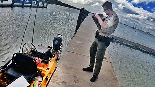 POLICE CONCERNED ABOUT THIS! ULTRA LAZY FISHING KAYAK