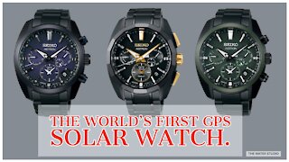 Seiko's Astron Watch | The world’s first GPS solar watch takes to next level | The New Astron 5X