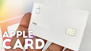 The New Titanium Apple Credit Card Unboxing