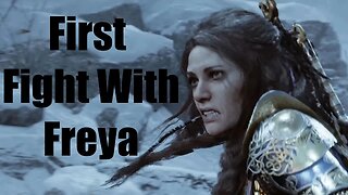 GOD OF WAR RAGNAROK PS5 NEW GAME+ First Fight With Freya (Combat) (4K )