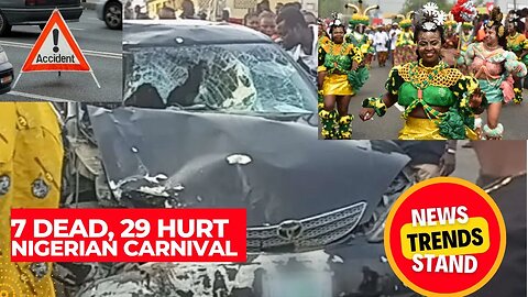 Nigerian Carnival Calabar Accident 7 Dead, 29 Hurt As Car Crashed Crowd Bogobiri Cross River State
