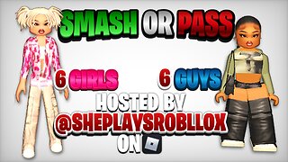 Smash or pass *FACE TO FACE* Roblox edition