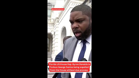 Rep. Byron Donalds Explains Why George Santos Shouldn’t have Been Expelled Yet