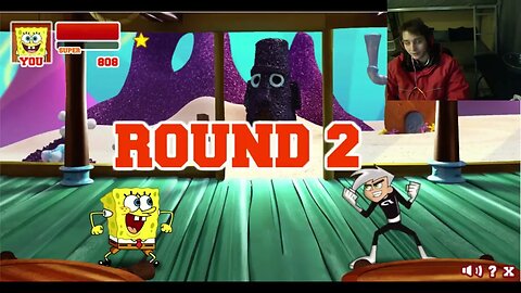 Danny Phantom VS SpongeBob SquarePants In A Nickelodeon Super Brawl 2 Battle With Live Commentary