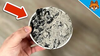 Dump ASH on your FLOOR and it will be clean like NEVER BEFORE 💥 (unbelievable) 🤯