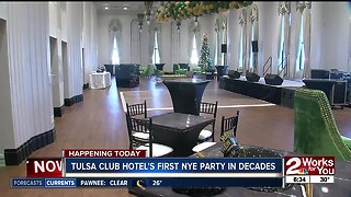 Tulsa Club Hotel's First NYE party in decades