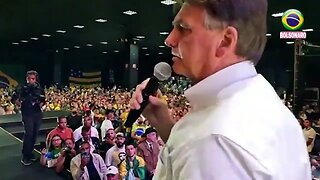 Presença de Bolsonaro em Goiânia lota evento