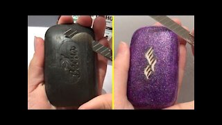 Soap Carving ASMR ! Relaxing Sounds ! (no talking) Satisfying ASMR Video | P40