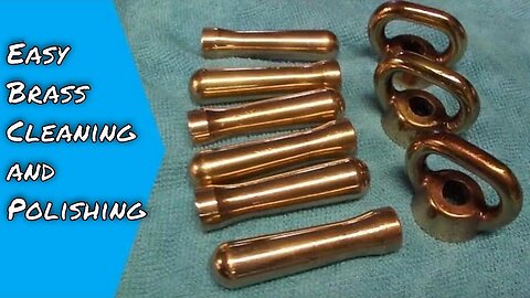 How to Clean Brass with Homemade Bronze and Brass Cleaner Hack - Bonus on Polishing!