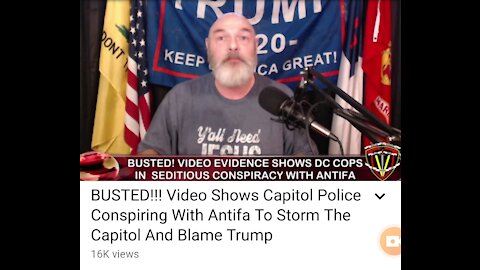 BUSTED!!! Video Shows Capitol Police Conspiring With Antifa To Storm The Capitol And Blame Trump