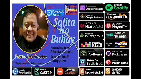 Salita Ng Buhay EP#4 - (With Pastor Nilo Briones - FATHER'S DAY 2021)