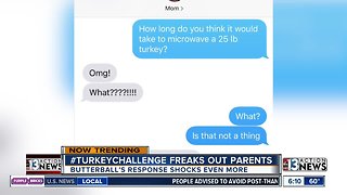 The turkey challenge freaking out parents