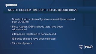 COVID plasma donation and testing