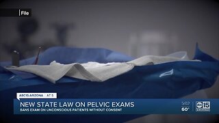 Arizona bill to ban pelvic exams on unconscious patients without consent